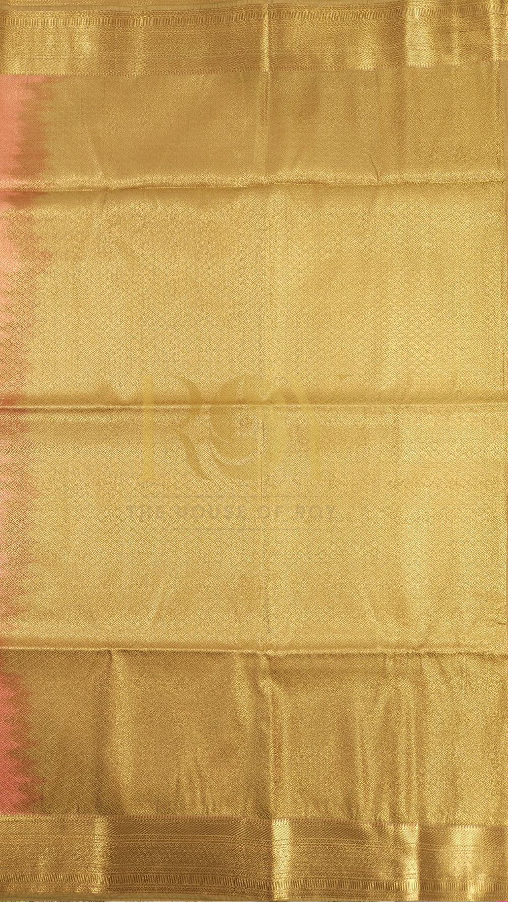 Salmon Pink 1000 Butta Soft Silk Saree