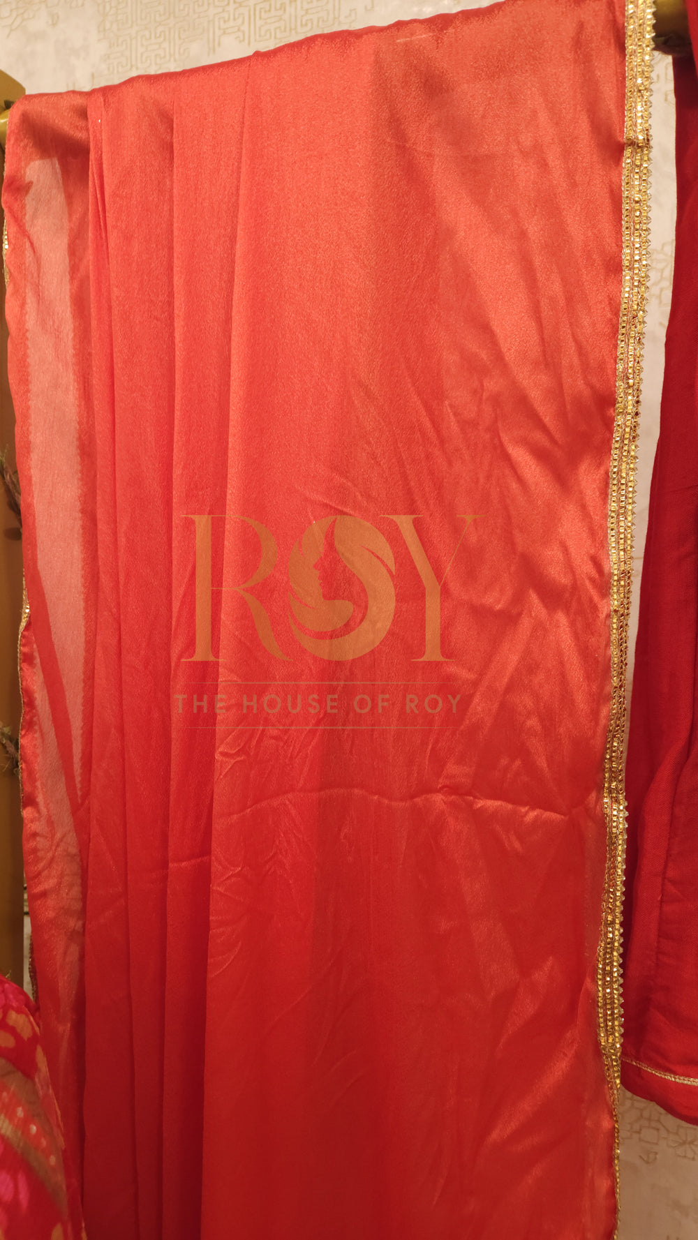 Scarlet Red Chudi Set