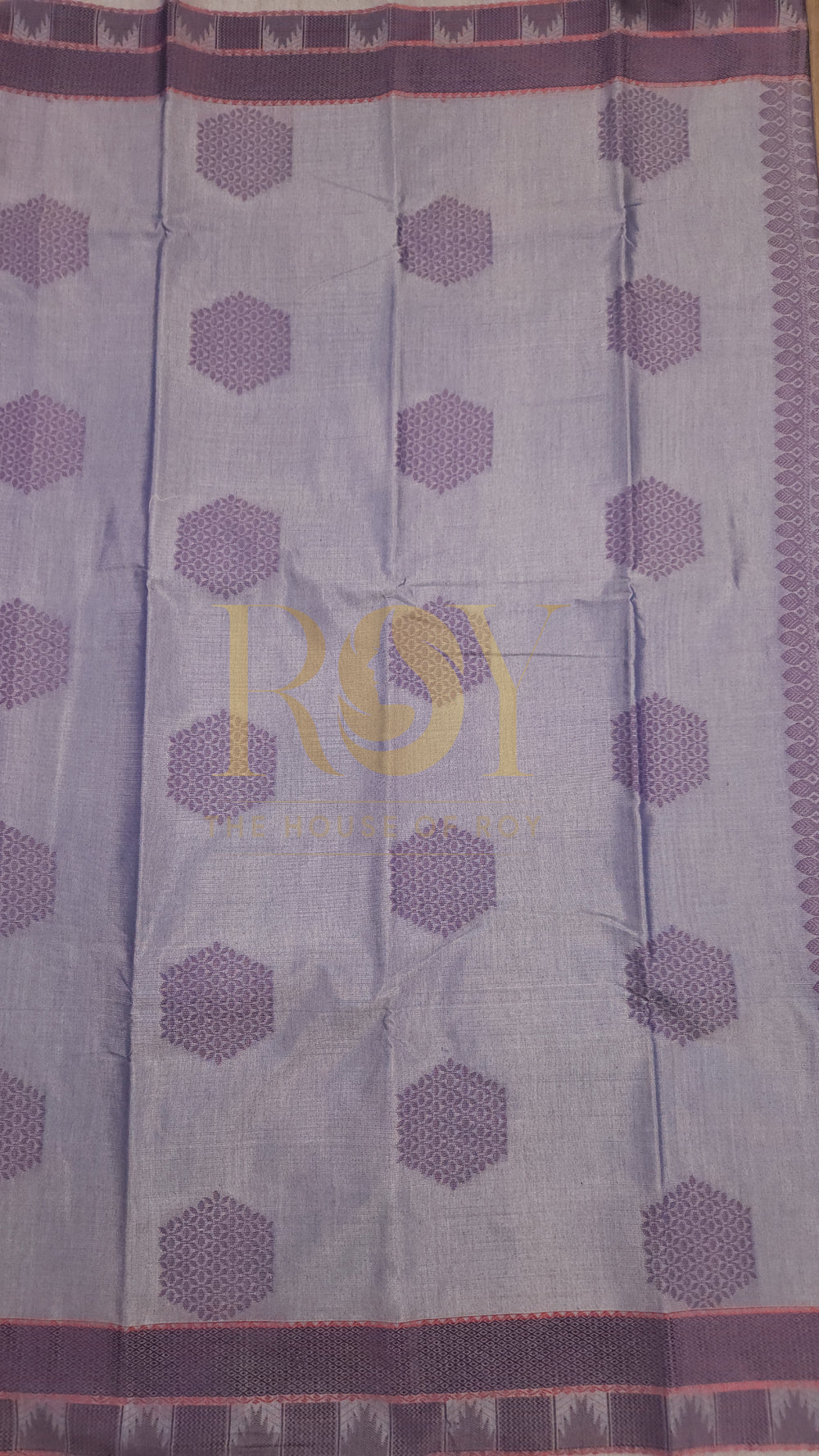 Soft Silk cotton Saree  Lavender