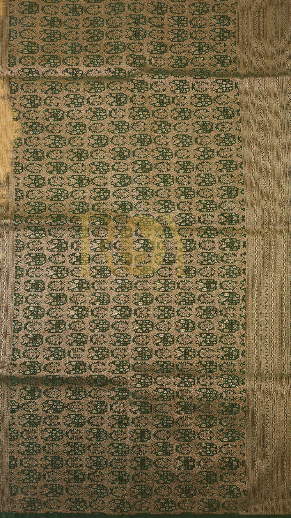Sunset yellow soft silk