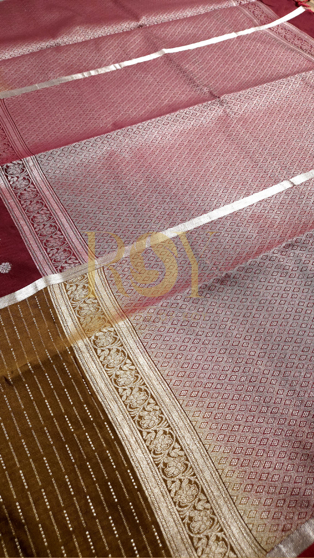 Mustard Fancy Soft Silk Saree