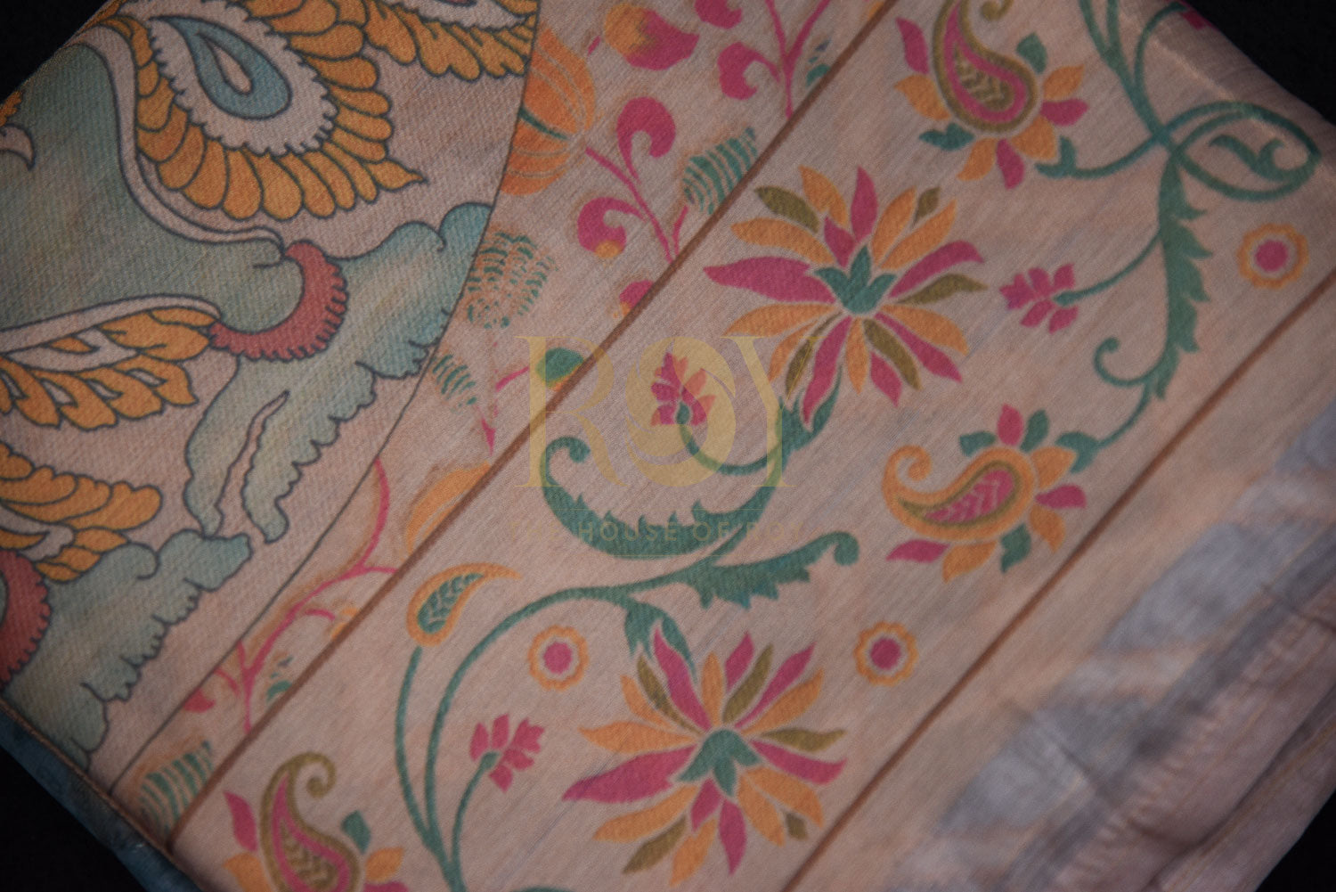 Blue Silk Paithani Saree