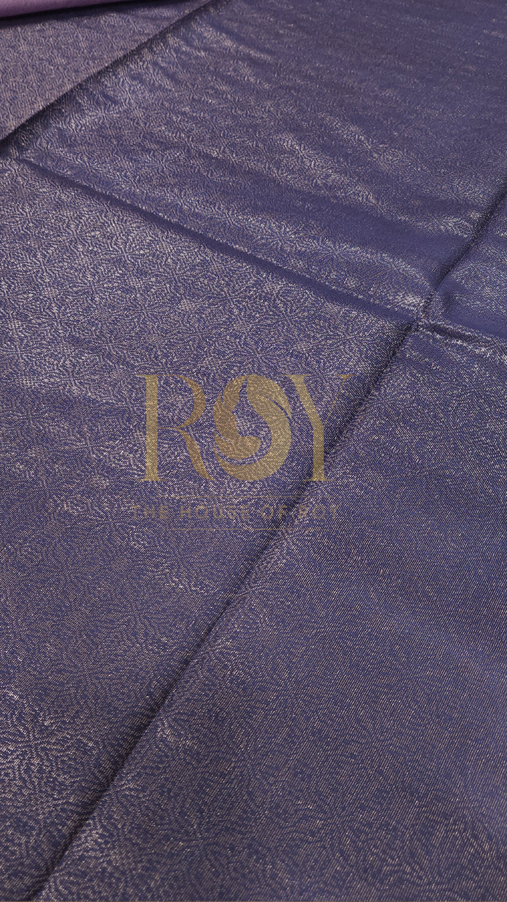 Violet with onion pink silver zari saree