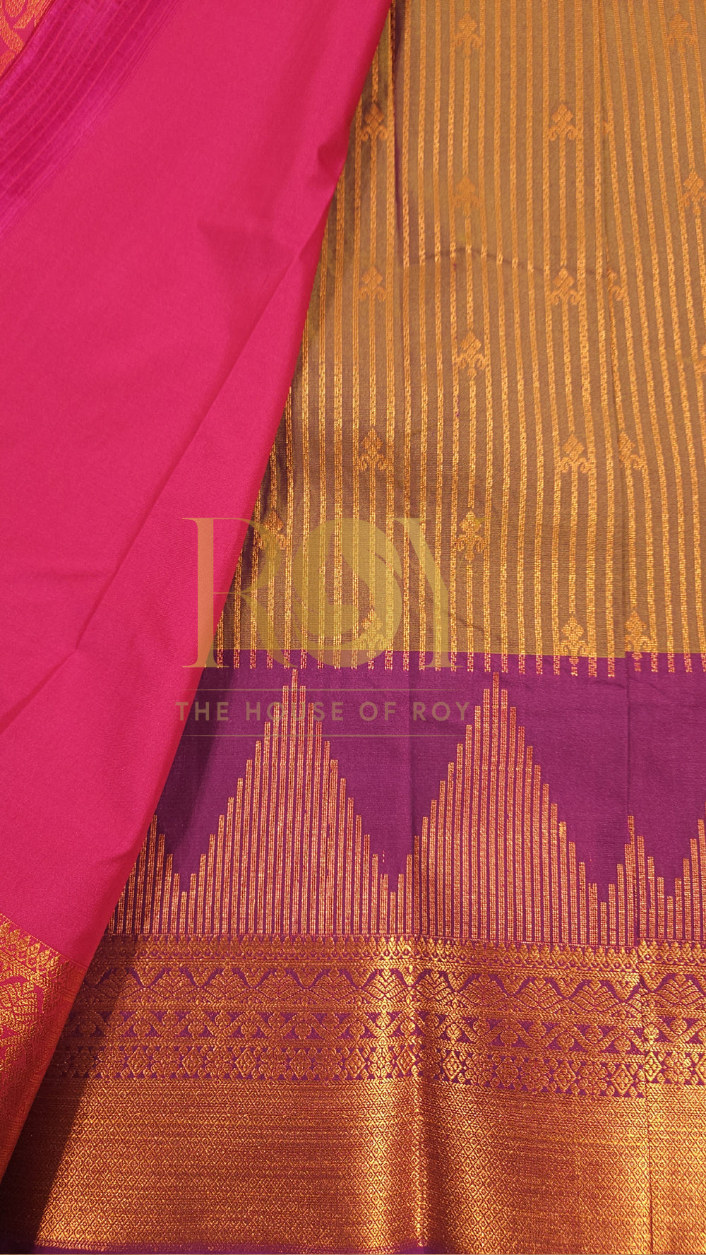 Yellow Ochre Mix Soft Silk Saree