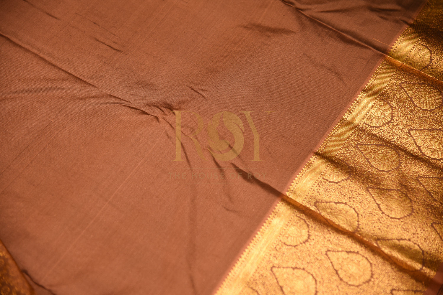 Pure Soft Silk Saree with Allium Flower Jari