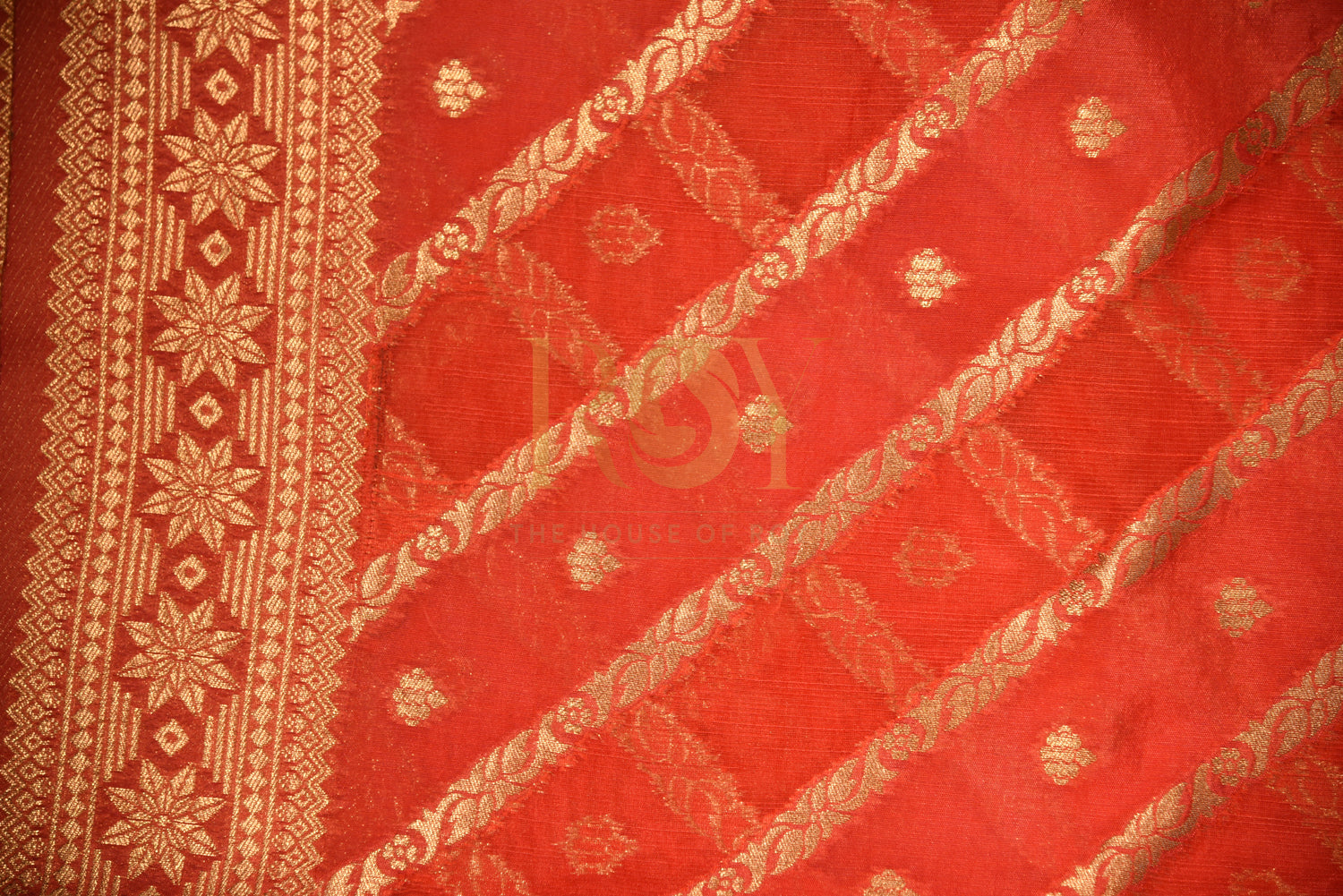 Pink Banarasi Silk Cotton Saree