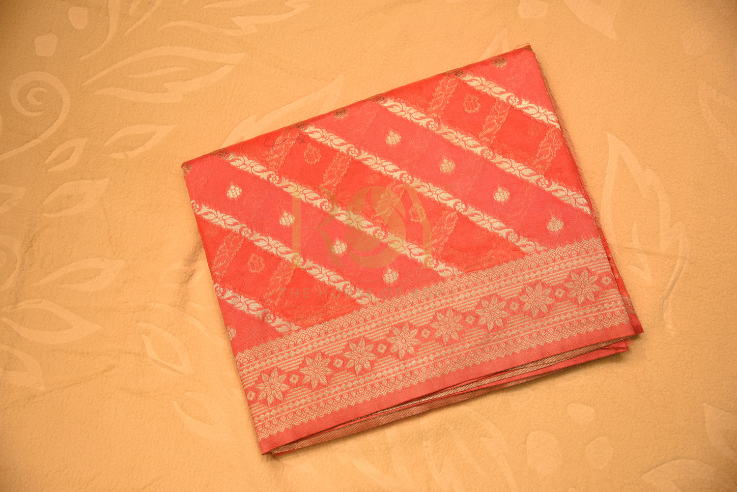 Pink Banarasi Silk Cotton Saree