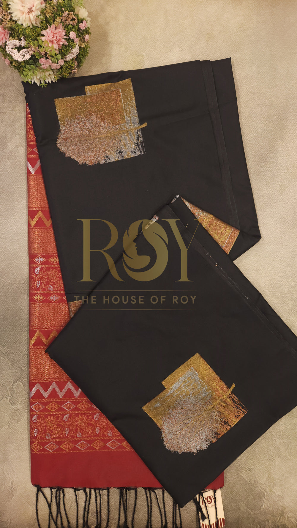 Black Soft Silk Saree