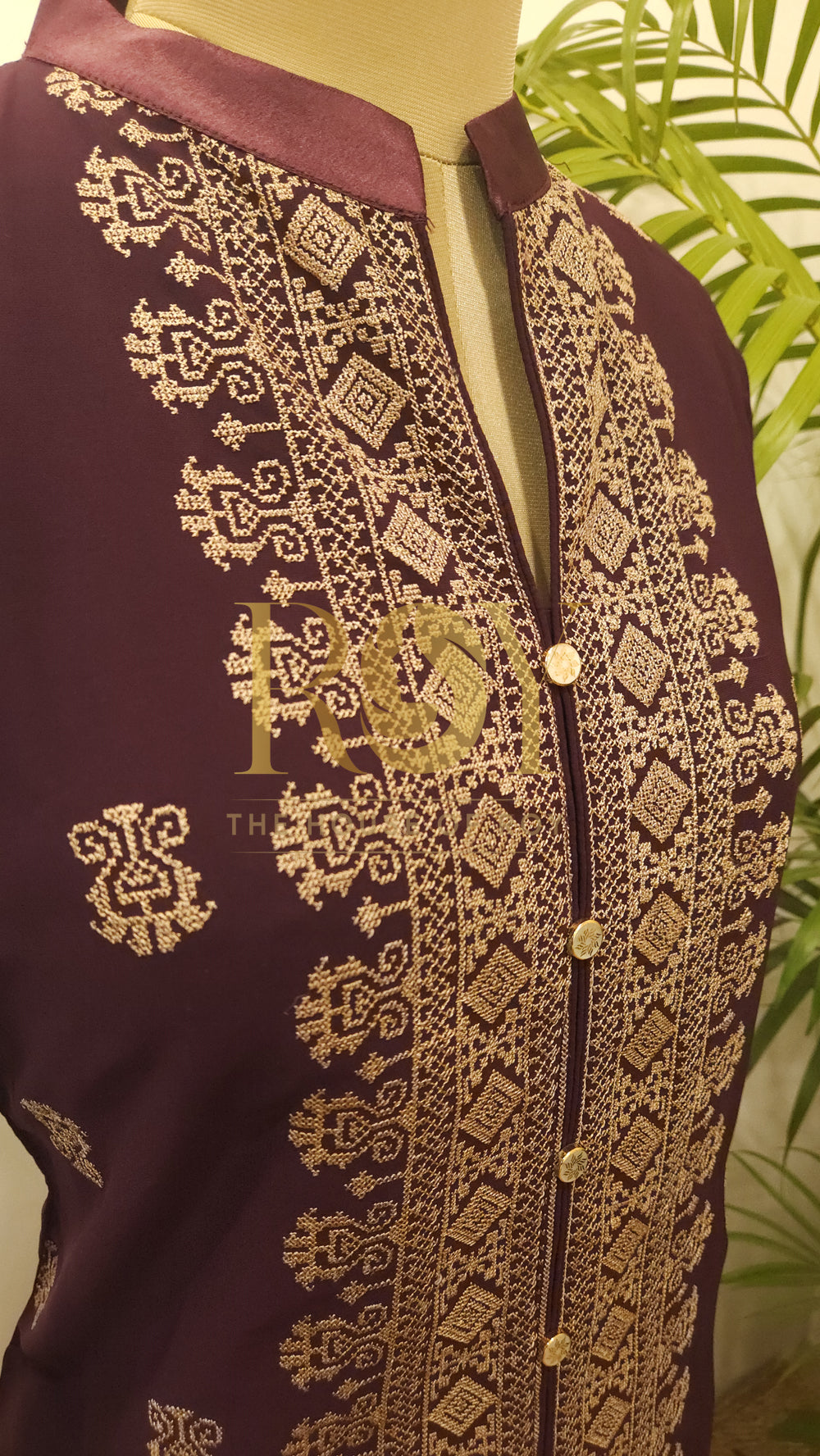 Burgundy Kurti for Women