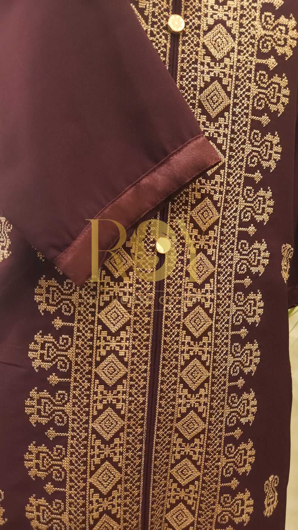 Burgundy Kurti for Women