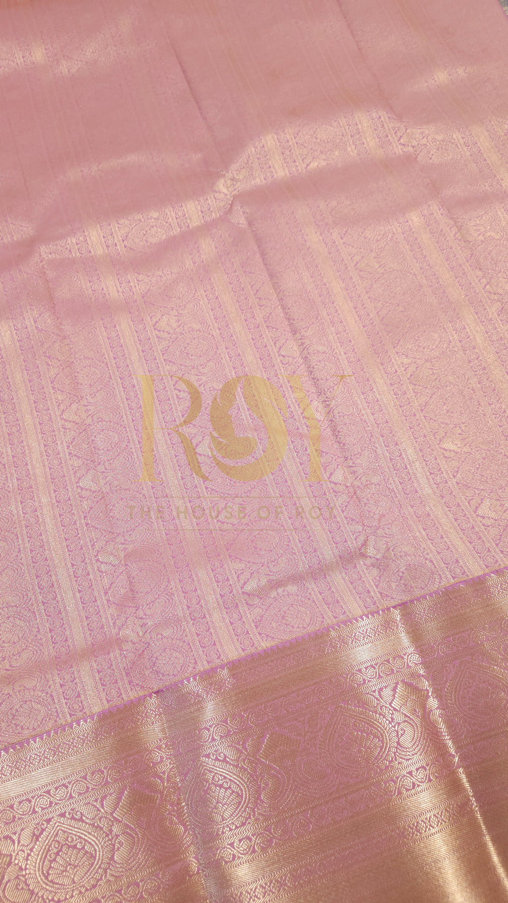 Cobalt blue mix silk saree