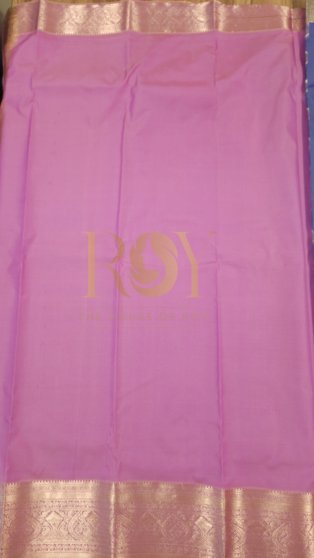 Cobalt blue mix silk saree
