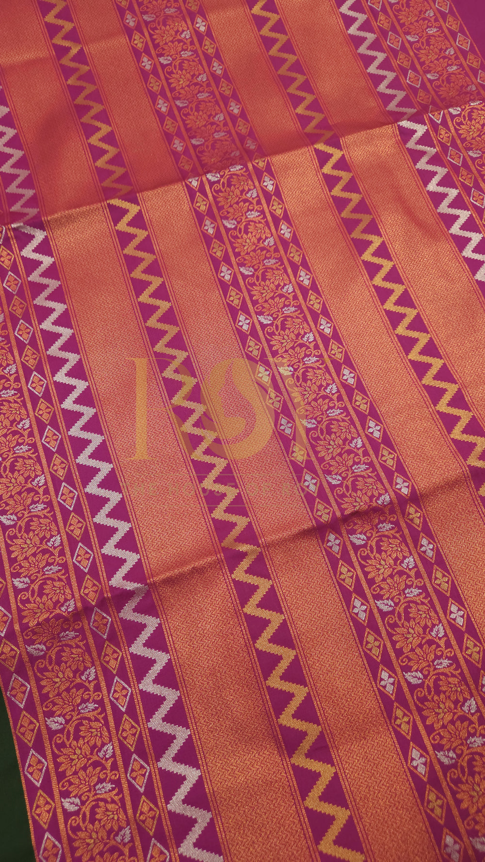 Dark Green Soft Silk Saree