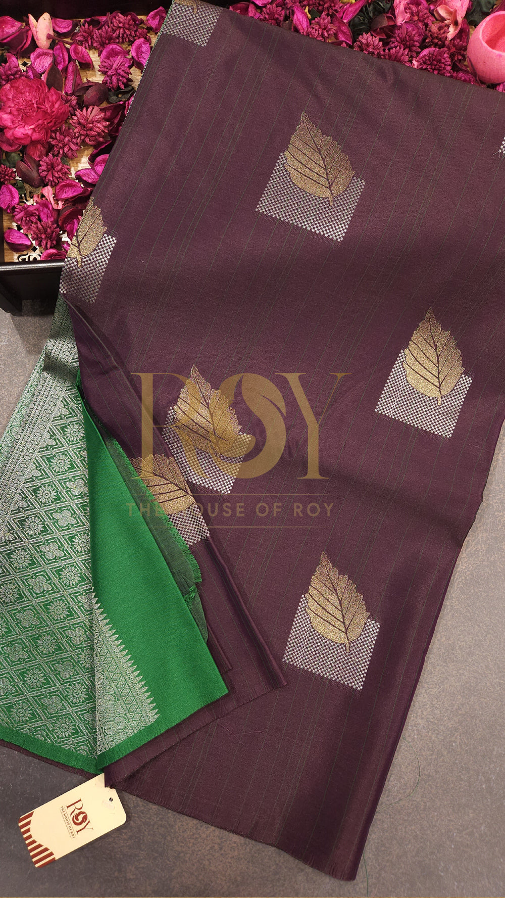 Deep Grape Soft Silk Saree