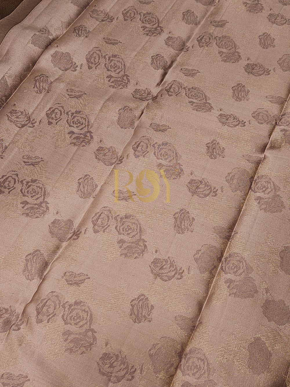 Desert Rose Pure Kancheepuram Silk Saree