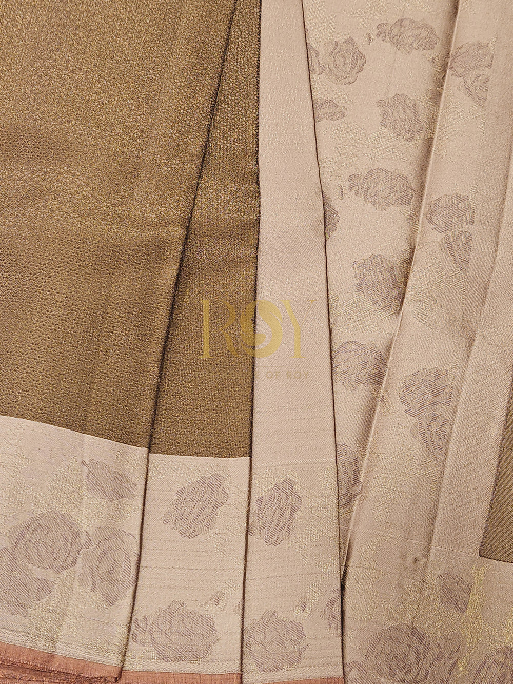 Desert Rose Pure Kancheepuram Silk Saree