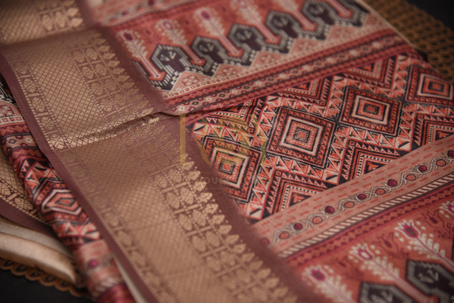 Digital Print Saree Multicolor