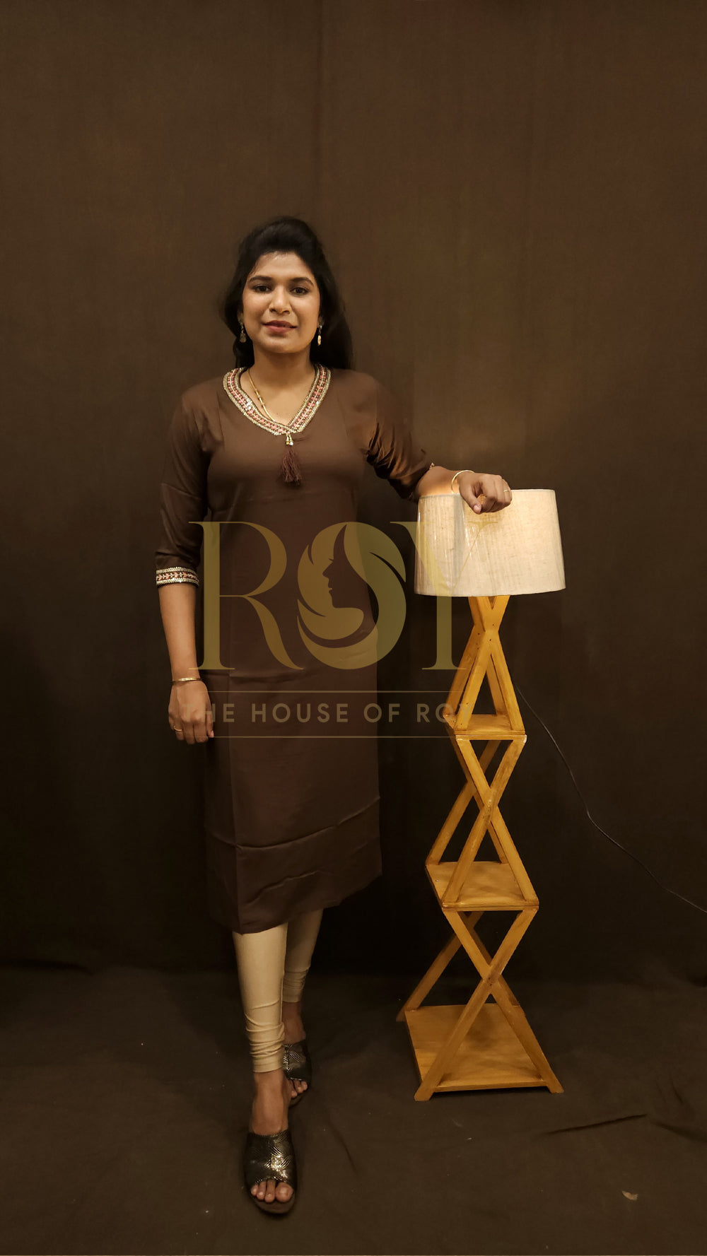 Dusty Brown Kurti