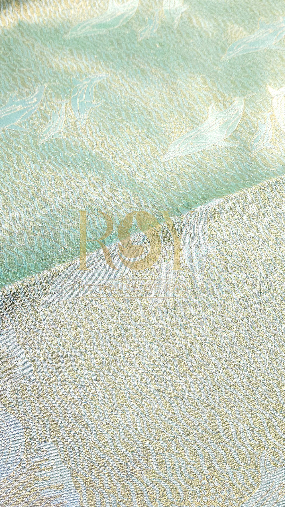 Emerald Dolphin Soft Silk Saree