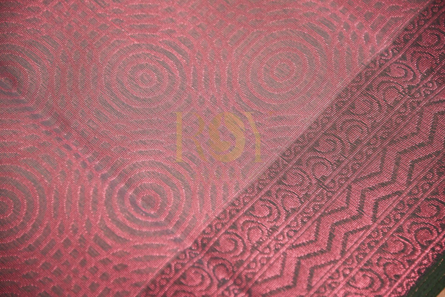 Lavender Cotton Saree with Fancy Jari Motif
