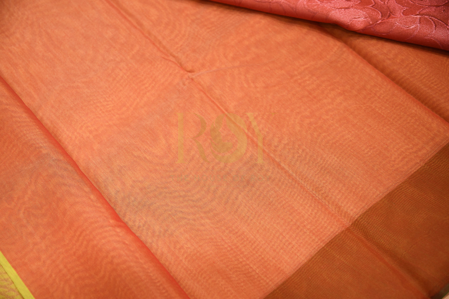 Light Green Cotton Saree with Fancy Jari Motif