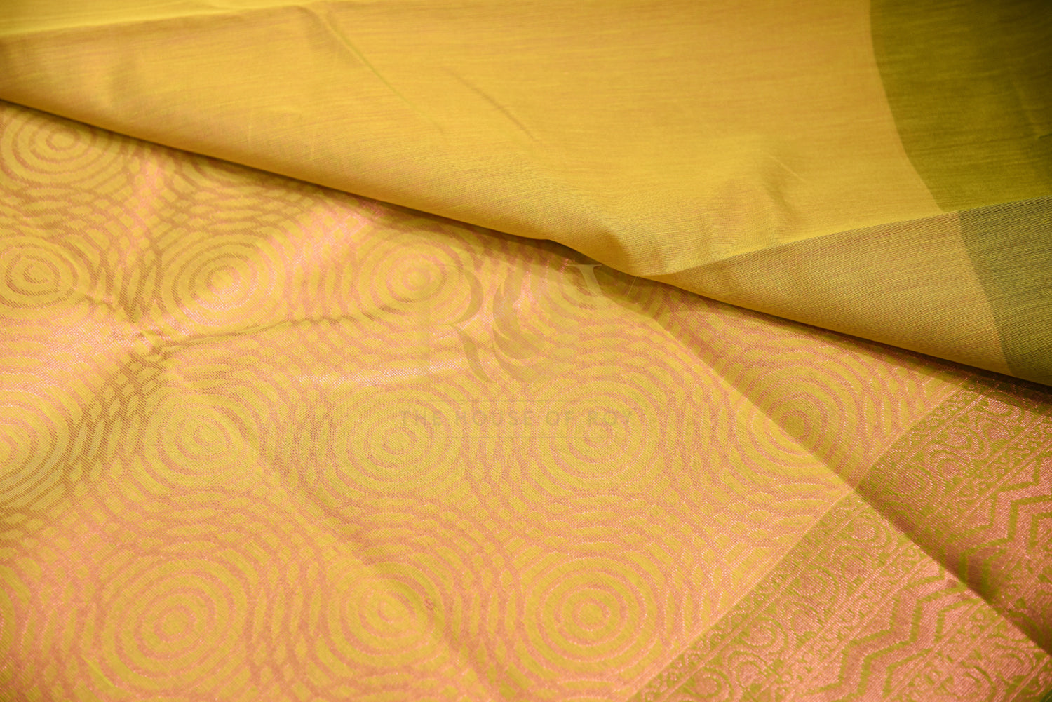 Light Green Cotton Saree with Fancy Jari Motif