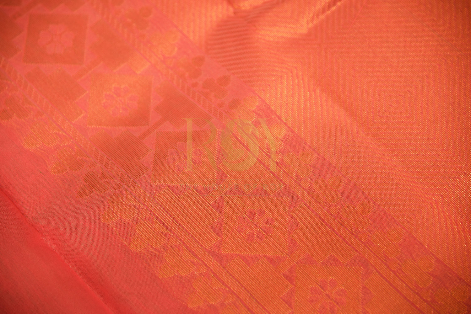 Cotton Saree with Fancy Jari Motif in Pastel Green