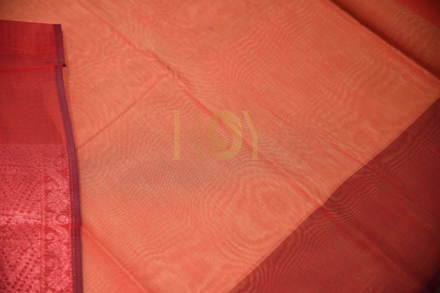 Powder Green Cotton Saree with Fancy Jari Motif