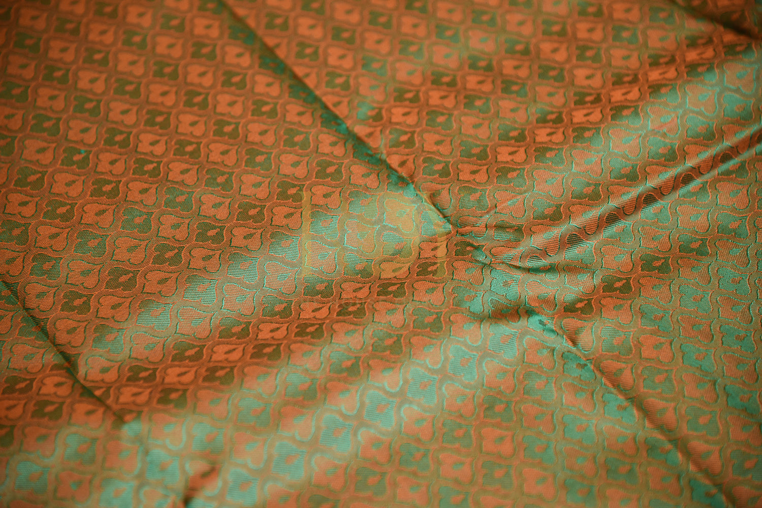 Fancy Border Green Saree