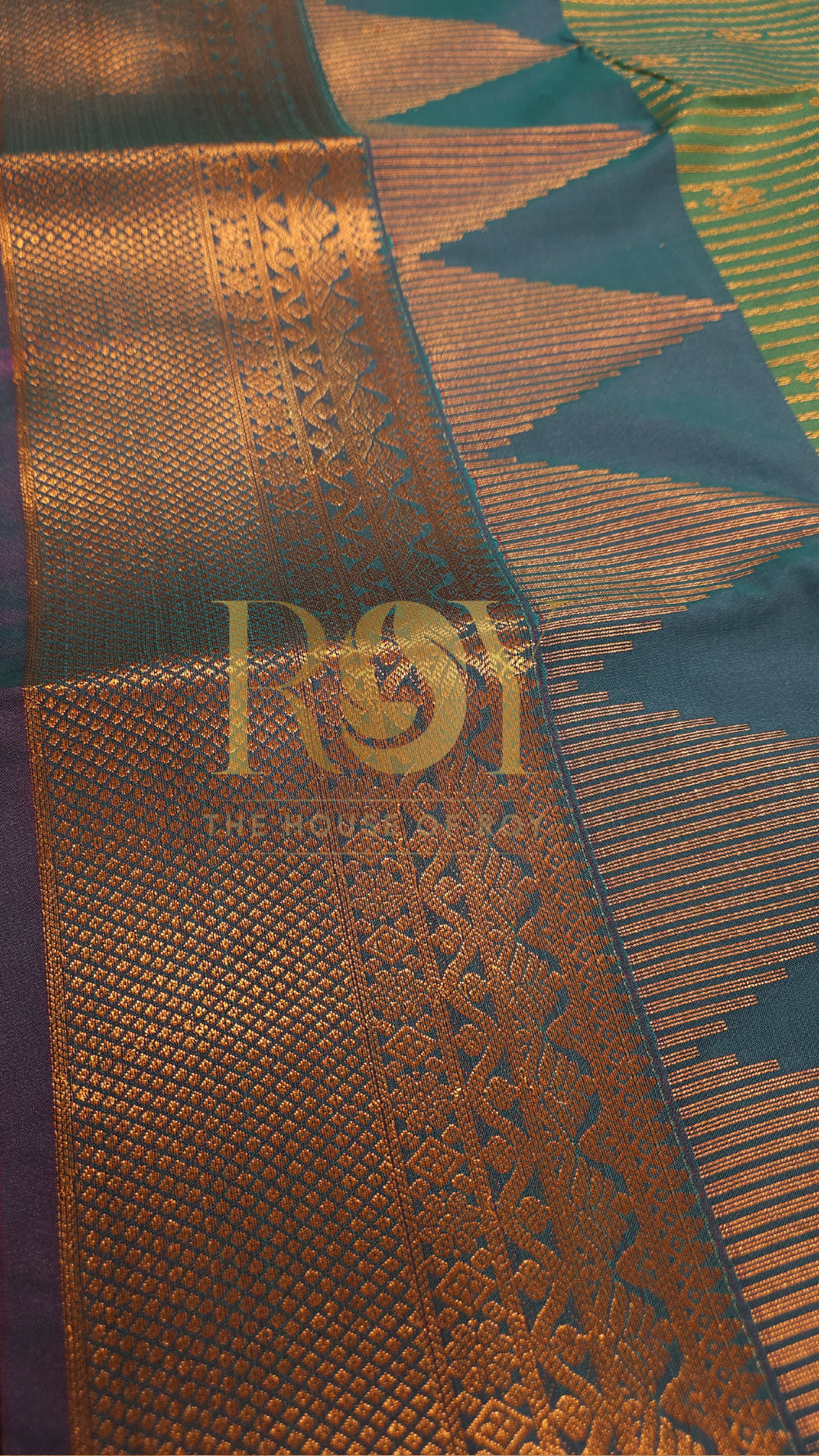 Green Mix Soft Silk Saree