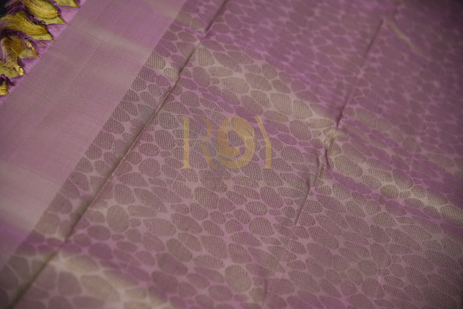 Pure Kancheepuram Silk Saree – Olive Green