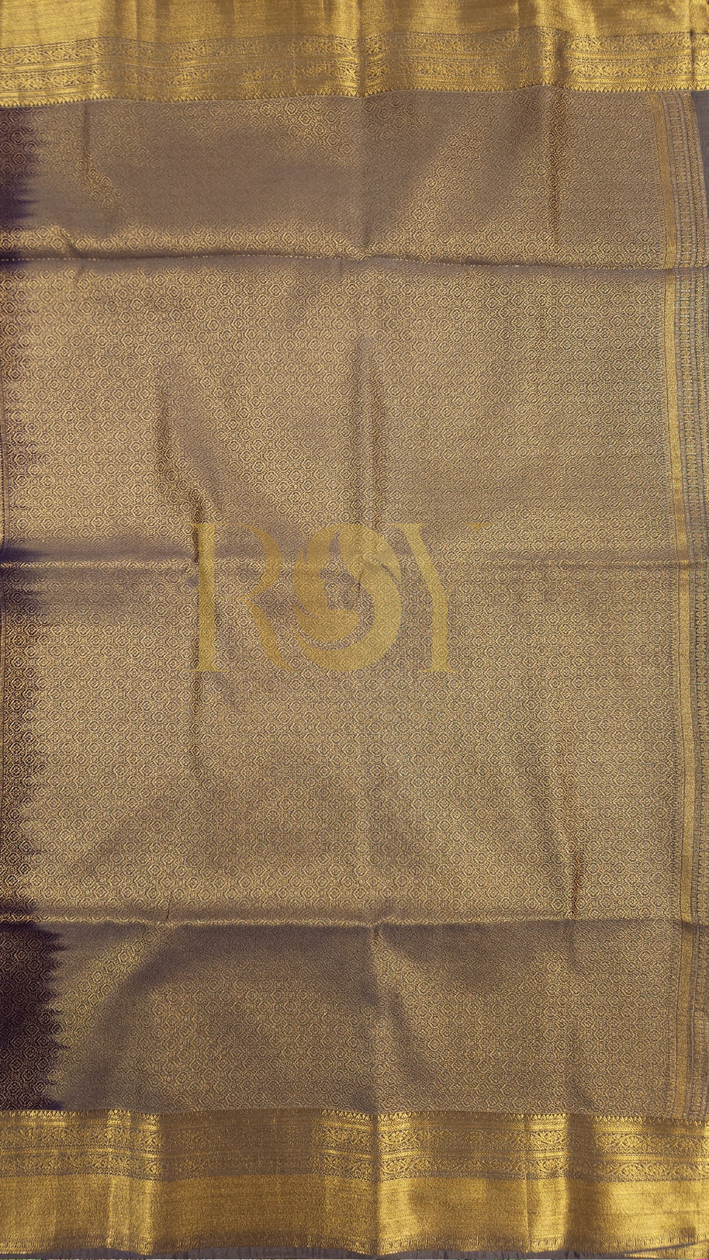 Midnight Blue 1000 Butta Soft Silk Saree