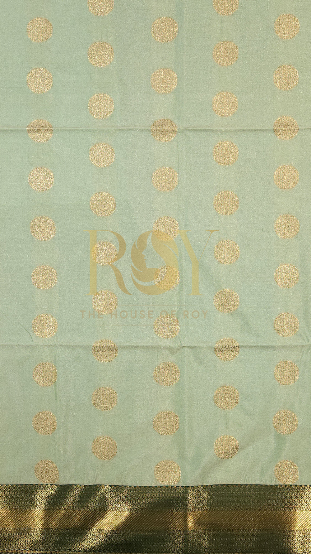 Mint Green Mix Soft Silk Saree