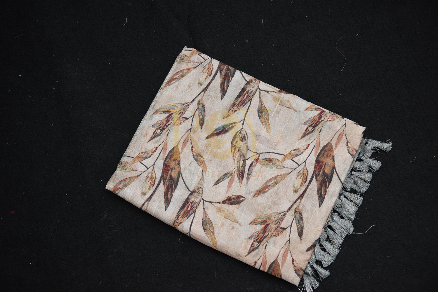 digital printed mix cotton saree