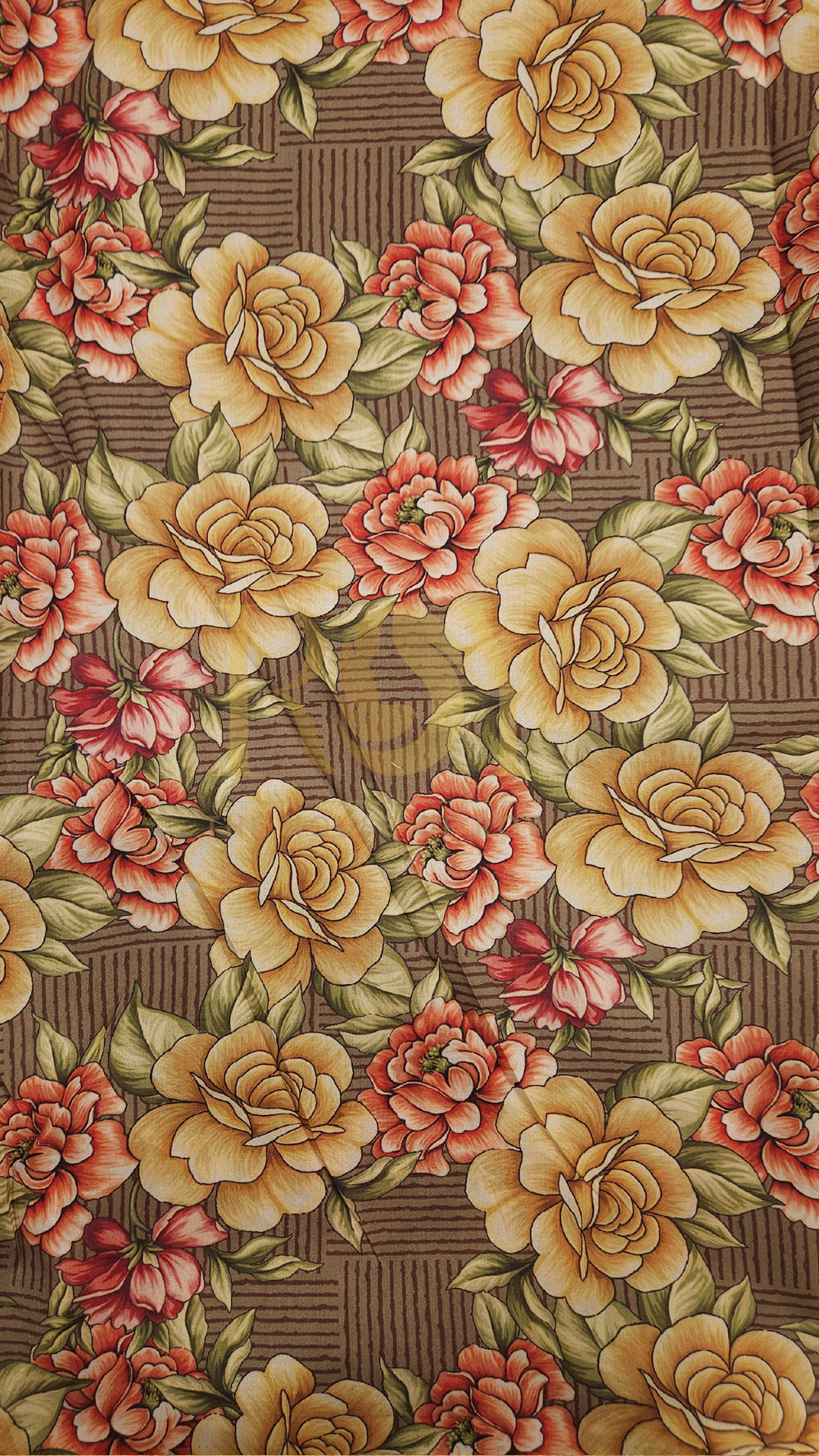 Floral Border Mushroom Silk Saree
