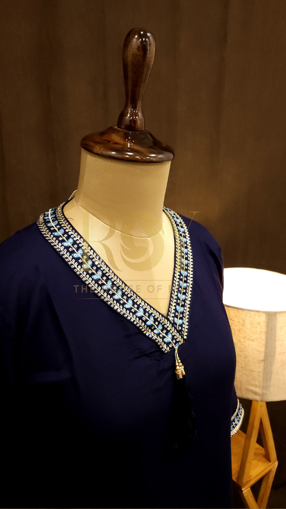 Navy blue kurti