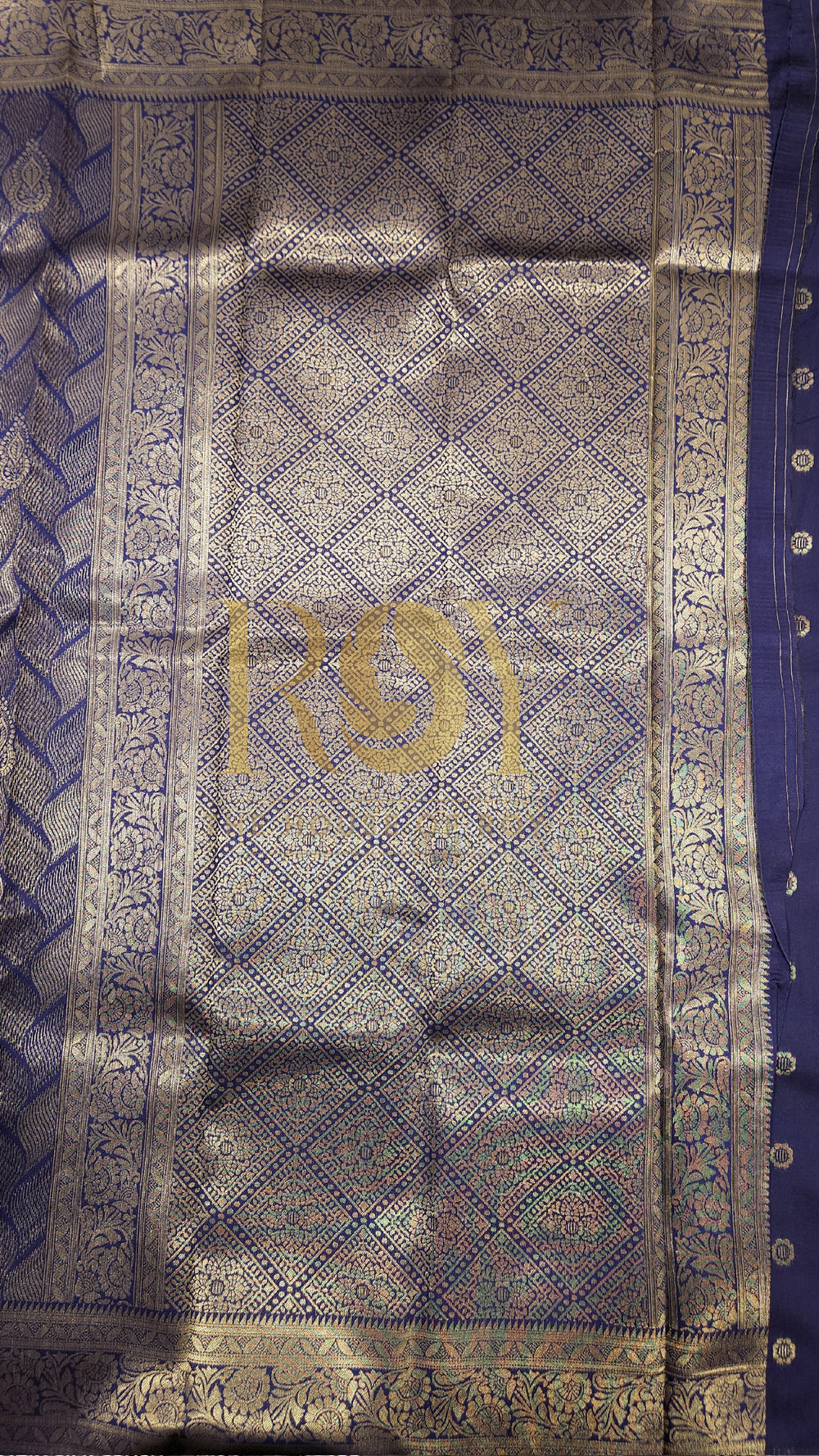 Royal Blue Art Silk Saree