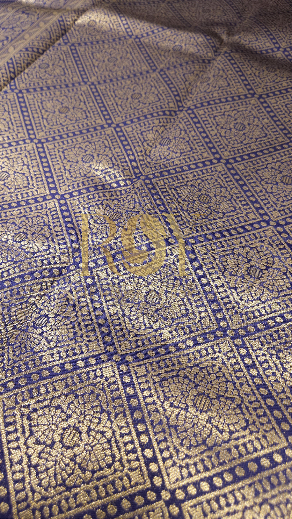 Royal Blue Art Silk Saree