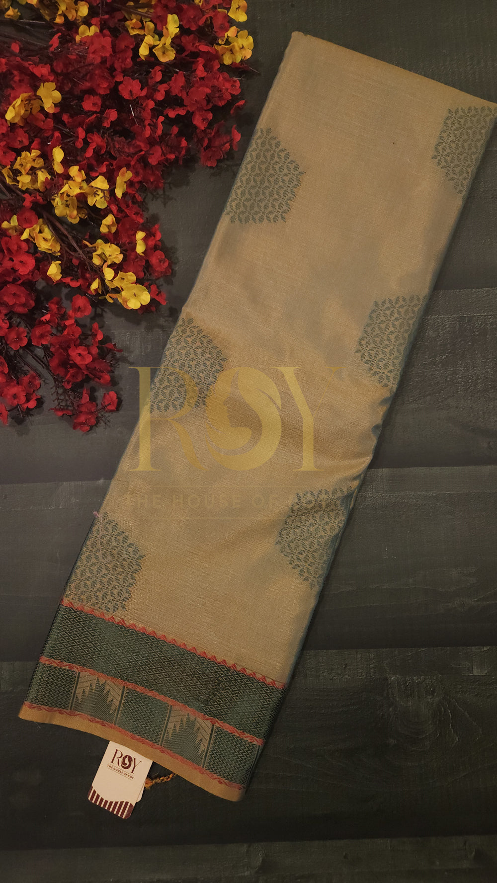 Ochre Yellow Soft Silk Cotton Saree