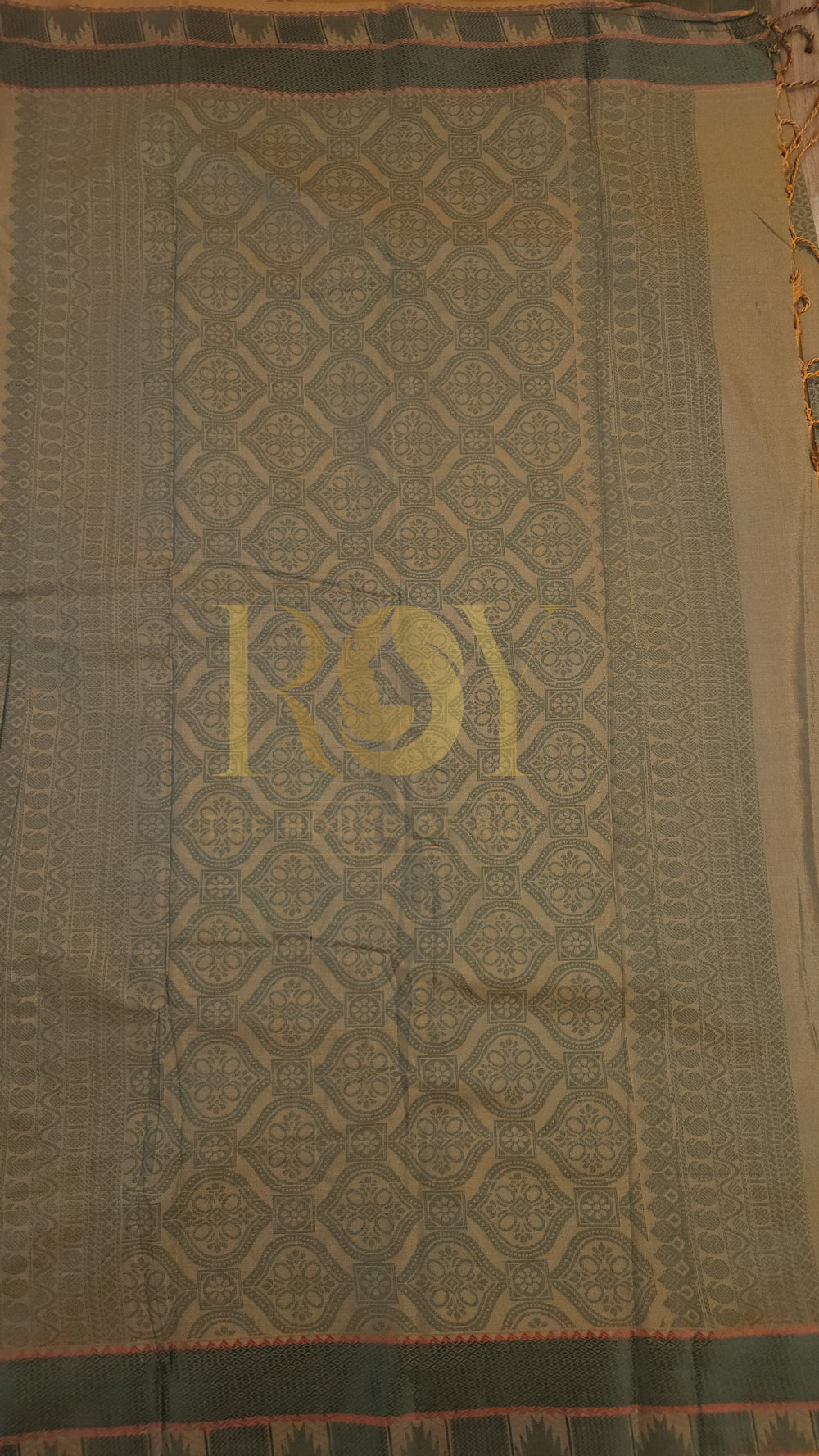 Ochre Yellow Soft Silk Cotton Saree