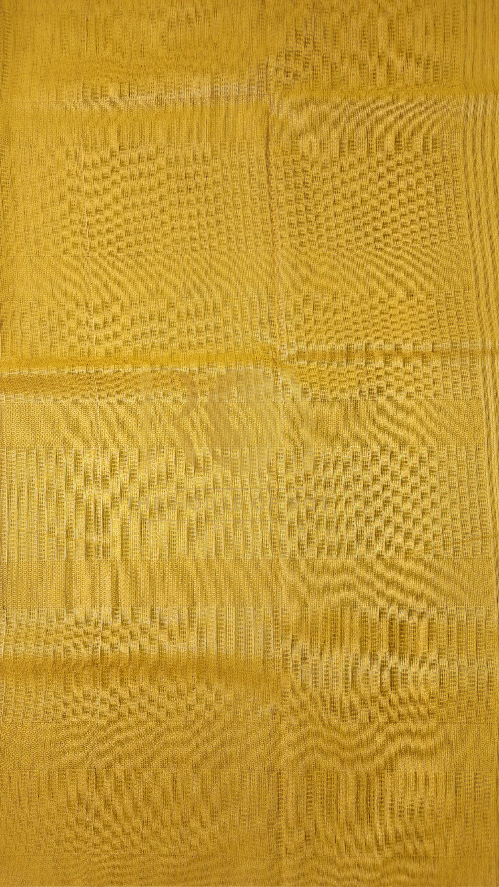Slub silk ochre yellow