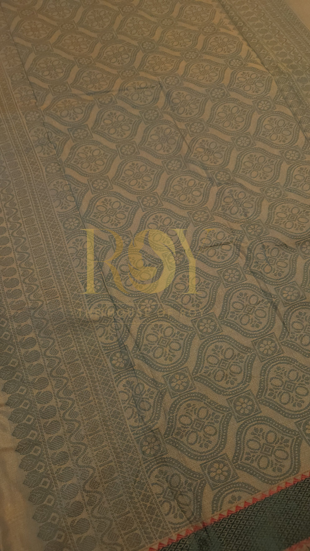 Ochre Yellow Soft Silk Cotton Saree
