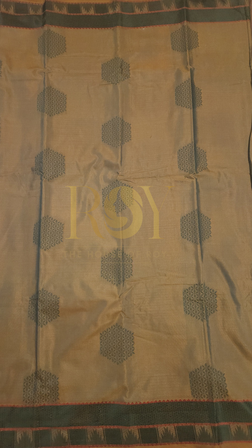 Ochre Yellow Soft Silk Cotton Saree