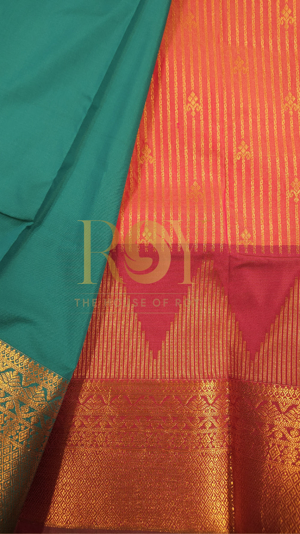 Orange Mix Soft Silk Saree