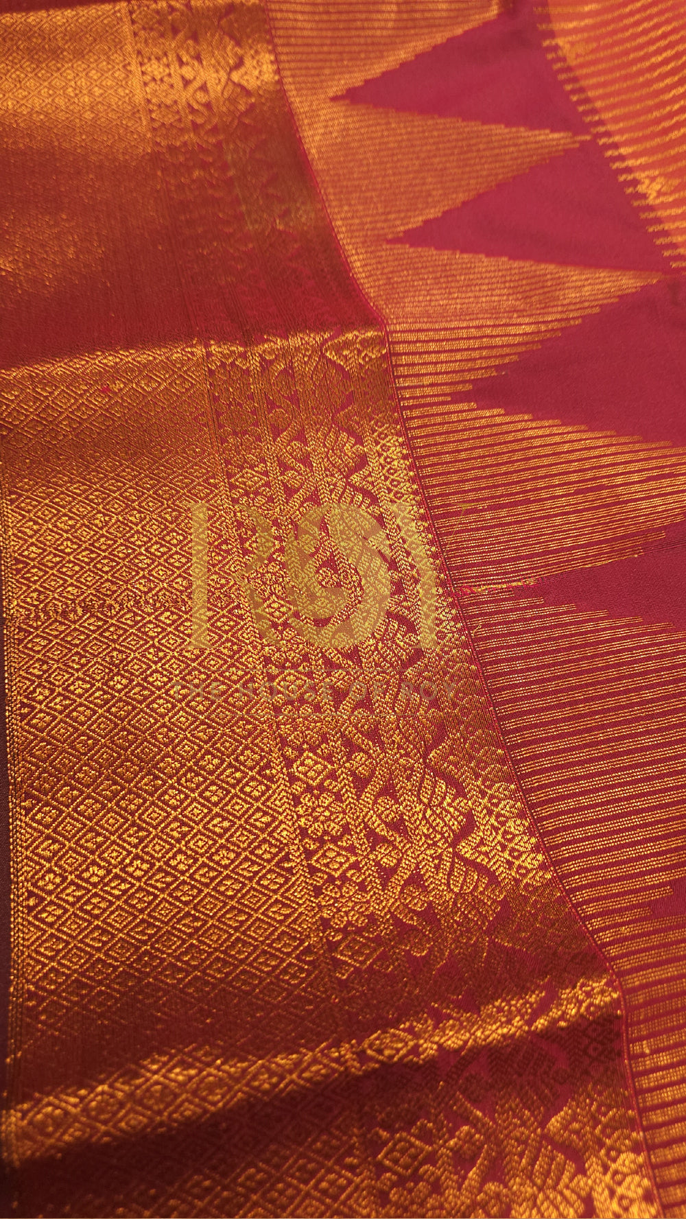 Orange Mix Soft Silk Saree