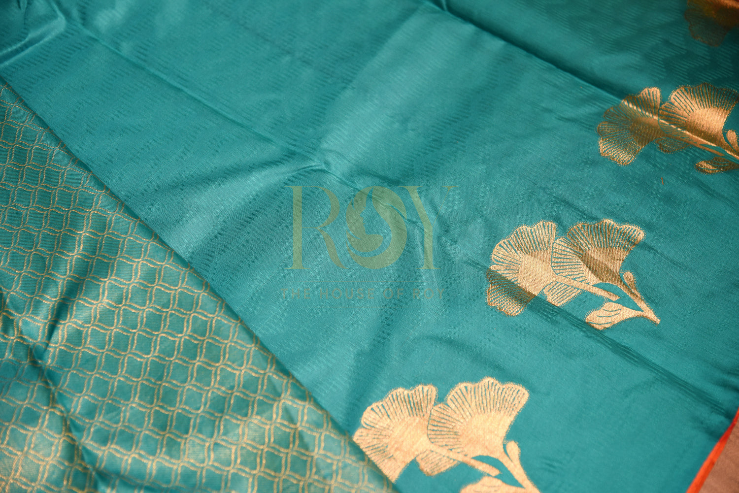 Pure Soft Silk Orangish Pink Saree