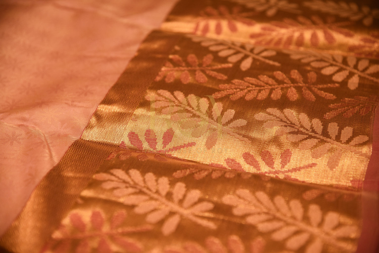 Self Design Pure Silk Saree