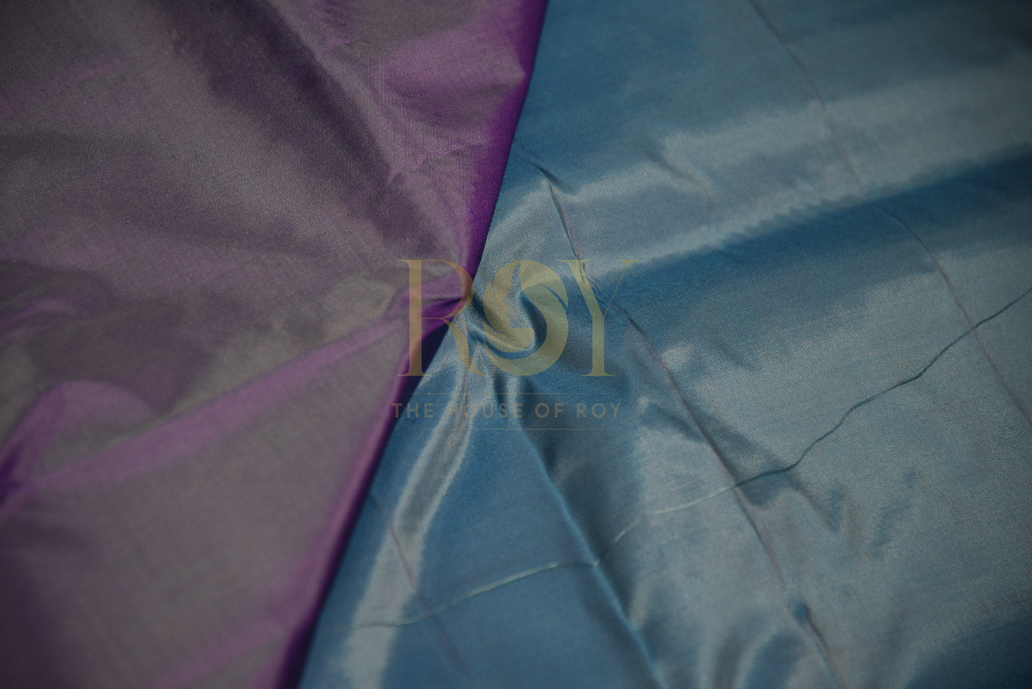 Turquoise Blue Paper Soft Silk Saree