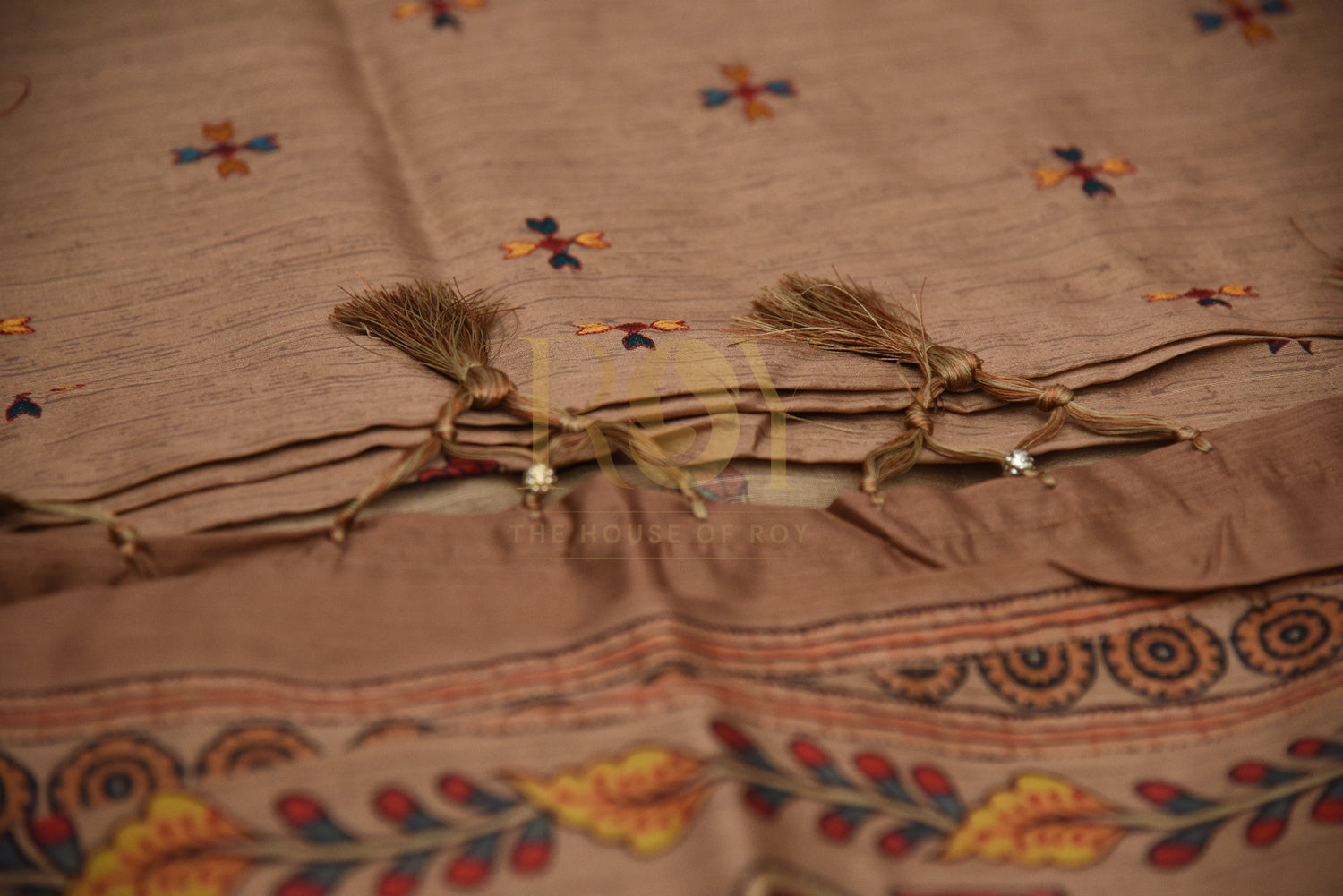 Peacock Raw Silk Saree