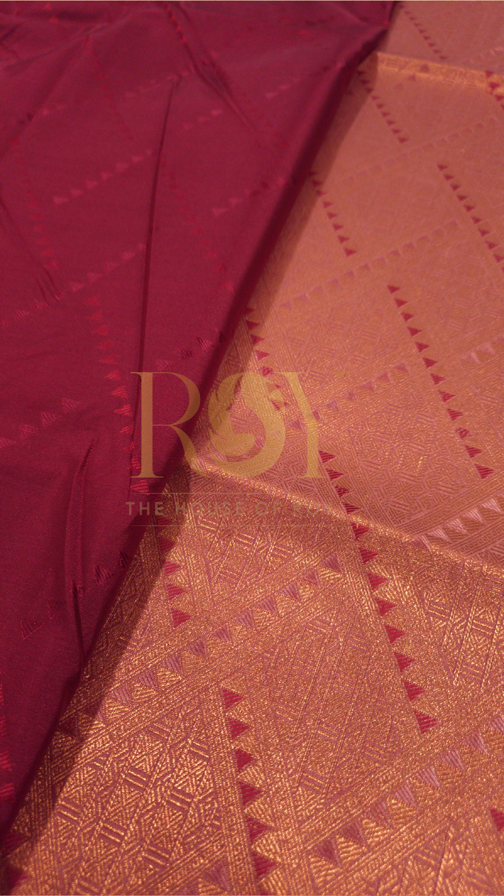 Pink Abstract Jacquard Soft Silk Saree